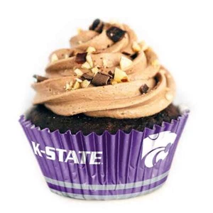 Kansas State Wildcats Cupcake Liners - 36 Pack - Picture 1 of 1