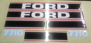 Ford 7710 Hood Decals - Picture 1 of 1