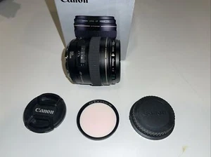 Canon EF 100mm F/2 USM AF Lens with B+W UV IR Cut Filter - Mint Condition - Picture 1 of 6