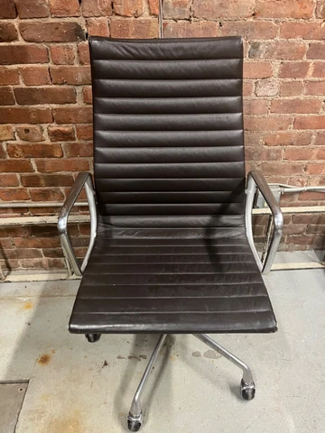Eames for Herman Miller High Back Leather Chair Cover