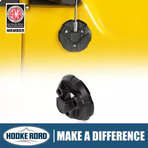 Hooke Road Black Front Antenna Strength Base Mount Fit Jeep Wrangler TJ 97-06 - Foto 1 di 12