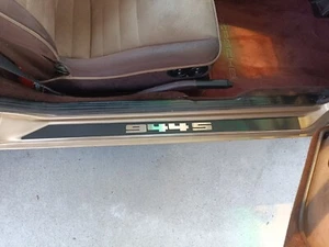 Stainless steel door step sill trim plates for a 944 S - Picture 1 of 2