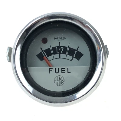 Alfa Romeo Vintage Fuel Gas Gasoline Gauge Jaeger Italy Italia Foto 1 de 4