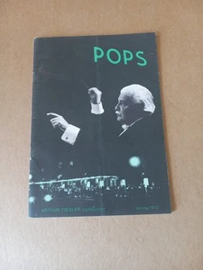 Vintage BOSTON POPS Spring 1972 Season - Arthur Fieldler Conductor Program - Picture 1 of 13