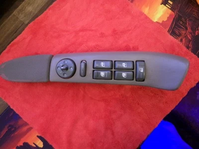 95-99 CHEVY TAHOE SUBURBAN GMC YUKON Driver Master Power Window Switch TAN OEM - Image 1 of 4