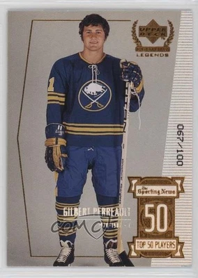 1999-00 Upper Deck Century Legends Collection /100 Gilbert Perreault #50 HOF - Image 1 of 2