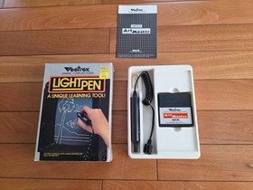 Vectrex Light Pen W/ Art Master Complete GCE Light Pen CIB COMPLETE