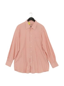 Van Laack Men's Shirt XXL White Checkered 100% Other Basic - Picture 1 of 6