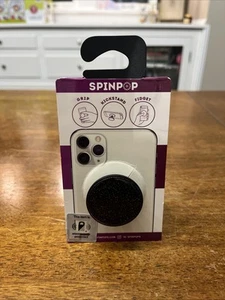 Spinpop Phone Holder Black Glitter - Picture 1 of 1