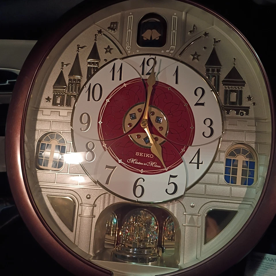 Reloj de Pared SEIKO Melodías En Movimiento Edición Especial Coleccionista Con 12 Canciones Foto 1 de 1