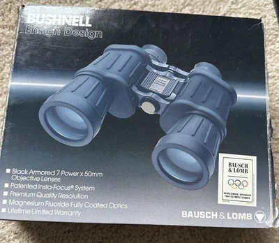 Bushnell 13-7551 7X50 Field Binoculars W/ Case - Image 1 of 4