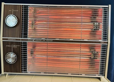 Vtg Presto Deluxe Portable Heater Dual Forced Air Heater Model PM18A Air Heater - Image 1 of 4