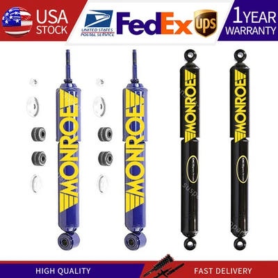 Amortiguadores delanteros traseros puntales para Nissan Frontier 4x4 2,4 L 2003 2002 2001 2000 1999 Foto 1 de 4