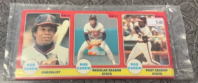 1986 star company H.O.F. rod carew 24 card set in sealed package - Image 1 of 2