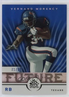 2005 Upper Deck Reflections Future Blue /99 Vernand Morency #278 Rookie RC - Image 1 of 2