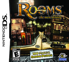 Rooms: The Main Building (Nintendo DS, 2010) Lite DSi XL 3DS 2DS - game only