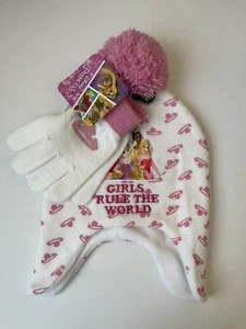 Disney Princess 2 Pcs Glove And Hat Set - Picture 1 of 4