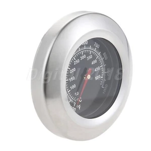 Termómetro para barbacoa barbacoa barbacoa parrilla medidor de temperatura 100-1000 ° F esfera de 3 - Imagen 1 de 9