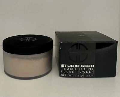 STUDIO GEAR TRANSLUCENT LOOSE POWDER - WARM  BEIGE  (44002)  - 1.2 OZ - NEW - - Image 1 of 4