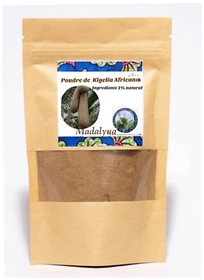POUDRE DE KIGELIA AFRICANA 100% NATUREL 200 GR LIVRAISON EXPRESS