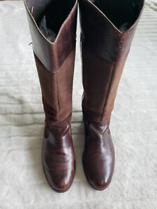 UGG Australia Cassis Lodge Distressed Leather Western Style Size 10 #1008719