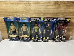 VINTAGE PLAYMATES STAR TREK COLLECTOR SERIES ~ Kirk, Spock, O’Brien ~ 5 Figures - Picture 1 of 16