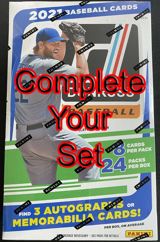 2021 Donruss (Base Set 1-262 + Variations) Complete Your Set 🔥MINT🔥 CHEAP! - Image 1 of 1