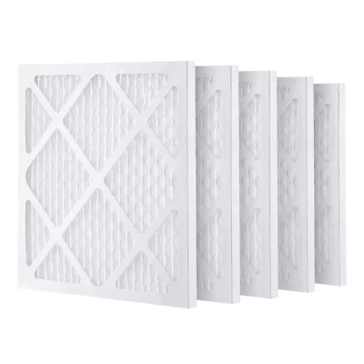 5 Pack Active Carbon Filter Replacement 15.75"x15.75" Stage 1 Air Scrubber - Image 1 of 4