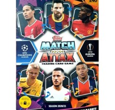 Topps Match Attax 20/21 Champions league cards Base Rising stars Motm 100 Club