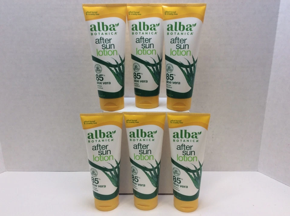 Лосьон после солнца Alba Botanica 85% алоэ вера увлажняет и успокаивает кожу, ЧЕХОЛ ИЗ 6 - Изображение 1 из 3