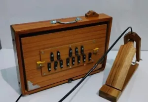 Shruti Box 15x10x3 Inches, Teak wood and Ply, 440Hz & 432Hz Sur Pete With Padel - Picture 1 of 8
