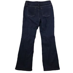 DKNY SOHO Womens Bootcut Blue Denim Jeans (32 x 31) Size 12 S/C NWOT