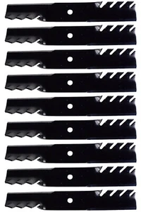 (9) Cuchillas de cortacésped EE. UU.® para Bad Boy® 038-5350-00 038-5350-0050 32" 48" cubierta - Imagen 1 de 7