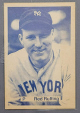 1975 TCMA All Time New York Yankee Team Red Ruffing