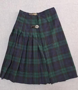 Vestido escocés de colección Kinloch Anderson Gordon tartán falda escocesa plisada a cuadros 12 GB - Imagen 1 de 8