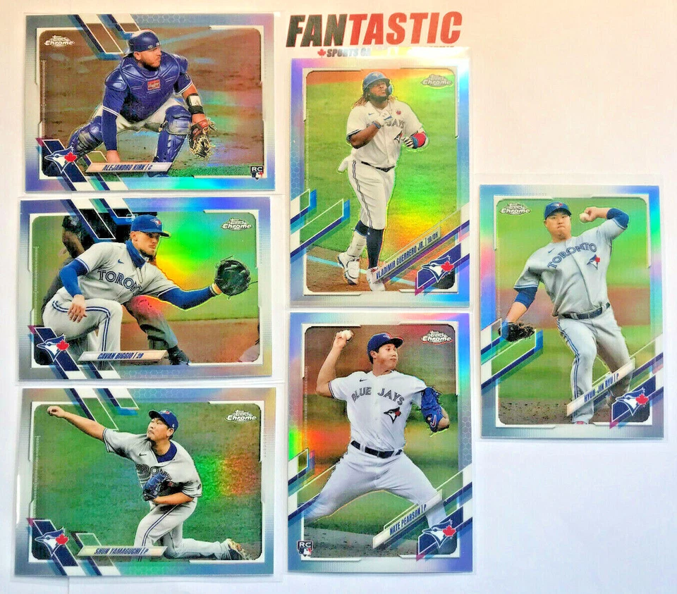 2021 Topps Chrome Refractor YOU PICK Vlad, Ryu , Kirk RC etc - Image 1 of 2