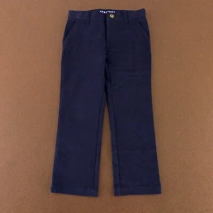 French Toast Boys Size 6 Navy Blue Uniform Straight Leg Chino Pants New - Picture 1 of 4
