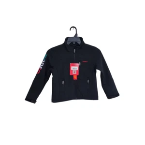 Rodeo-Clothing® Children's Black Mexican Flag Jacket BNJ650-EMB-BLACK - Picture 1 of 2