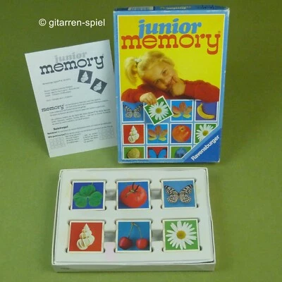 Junior Memory - Komplett Top! Original von Ravensburger ©1988 ab 3 Jahren - Bild 1 von 4