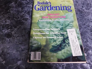 Rodale's Organic Gardening Magazine January 1986 Alkaline Soil - Picture 1 of 1
