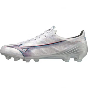 Mizuno Alpha Japan White Soccer Cleats P1GA2360 US9/ 27cm/ UK8 /EUR42 - Picture 1 of 12