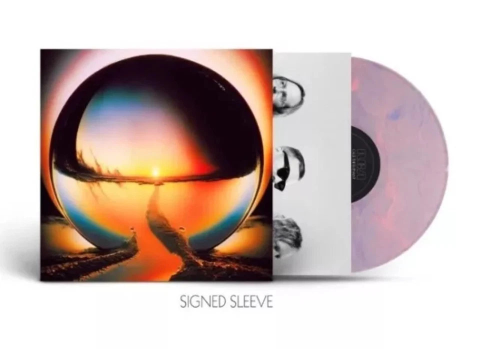 IN HAND Cage the Elephant SIGNED LP Neon Pill SWEETART COLORED Vinyl Record - Image 1 of 1