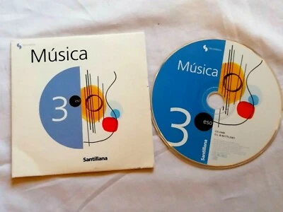 Music Course 3Rd Year ESO CDs Santillana 2001 - Image 1 of 4
