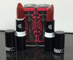 LipStick Queen Chess QUEEN (SUPREME)LOT 2  Lipstick .12 oz Each*Slightly Damaged - Picture 1 of 3