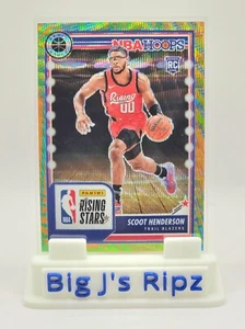 2023-24 NBA Hoops Premium Stock Multi Wave Rising Stars Scoot Henderson RC SSP - Picture 1 of 2