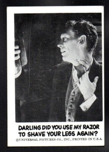 DARLING DID YOU USE MY RAZOR TO SHAVE 1961 LEAF SPOOK STORIES #54 NO CREASE VGEX