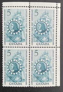 Canada #446 MNH Stamps 1966 - Cavelier De La Salle (SG# 571) - Picture 1 of 1