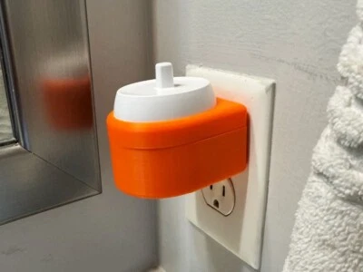 Oral B Electric Brush Charger Holder -Plastic | Toothbrush Charger USA & UK Plug - Image 1 of 4