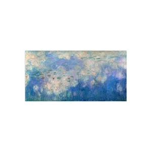 Stampa su Tela su Carta Poster o Quadro Claude Monet Detail of Waterlilies: The  - Picture 1 of 2