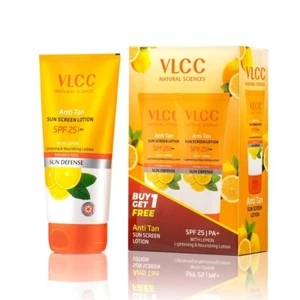 VLCC Anti Tan Sun Screen Lotion SPF 25 PA 150ml X 2 (300ml) Helps in Protection - Picture 1 of 6